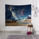 Đẹp Starry Universe Galaxy Tapestry Trang trí tường treo nền Chăn phòng ngủ nhà bếp