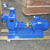  ZW self-priming non-clogging sewage pump Cast iron self-priming pump Stainless steel sewage pump DN80 3 inch diameter self-priming pump