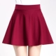 D901 Винная красная юбка длиной около 38 см