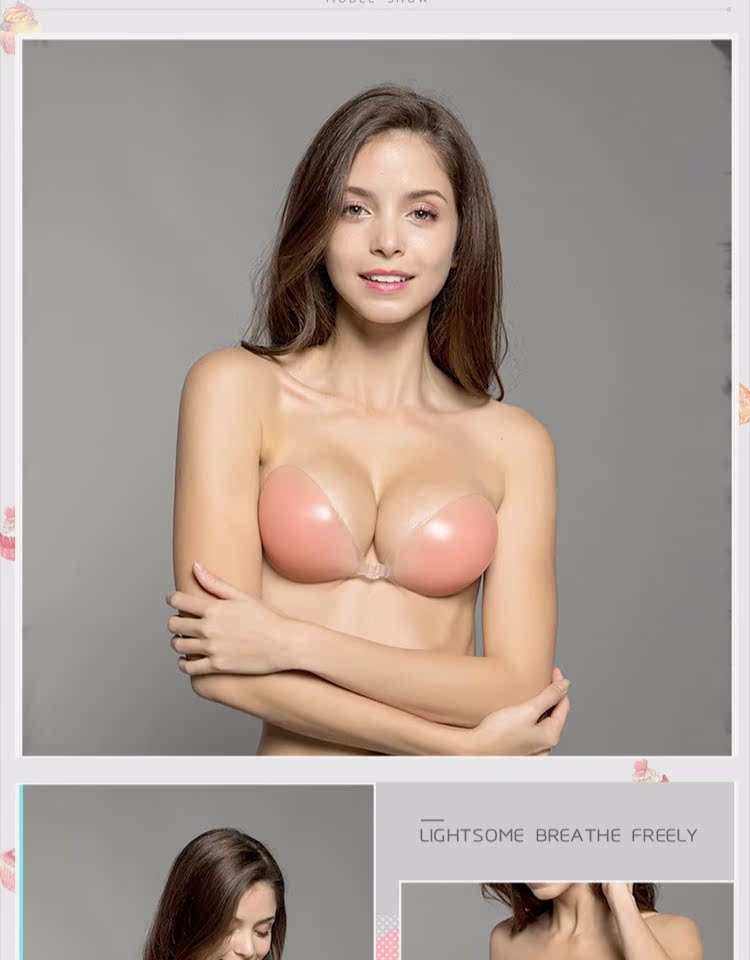 Ba dày lên tập hợp ngực nhỏ đầy áo ngực vô hình bơi áo cưới đồ lót calvin klein nữ chính hãng