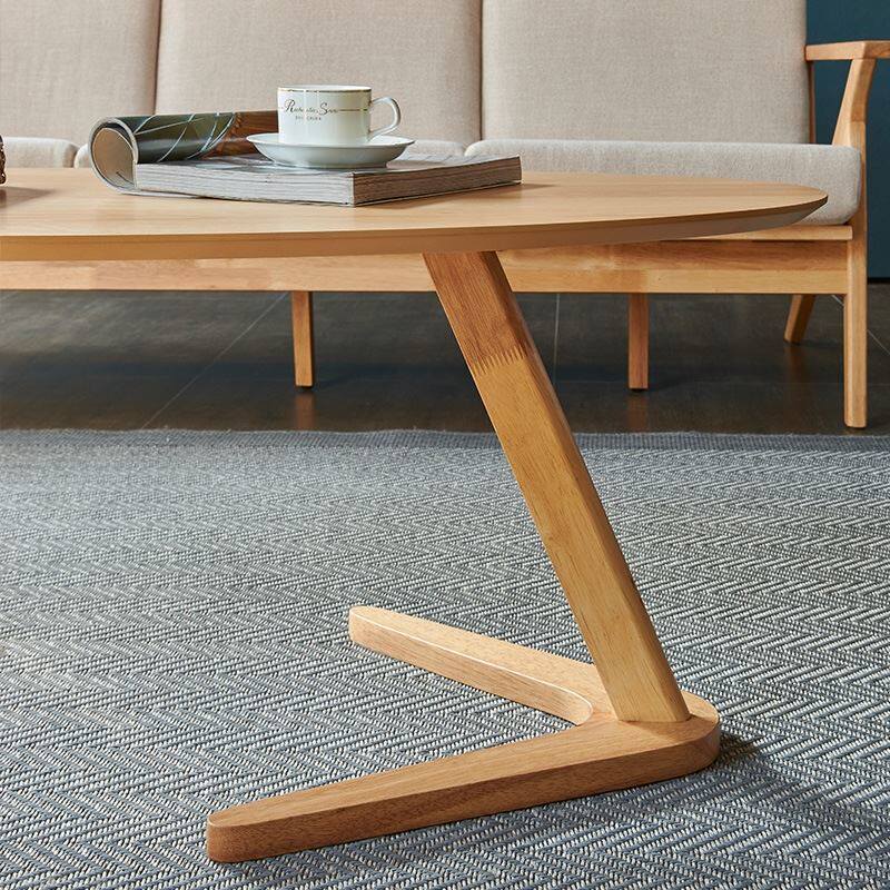 Nordic solid wood coffee table Malay imported living room small coffee table multi-functional homestay side few simple solid wood small table