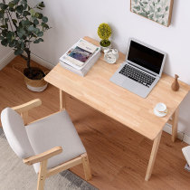 Solid Wood computer desk small apartment modern Chinese table home simple writing desk learning table bedroom desk