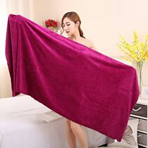 Bath hotel car wash bath towel Absorbent quick-drying does not lose hair Thin cotton bath beauty salon towel soft large size