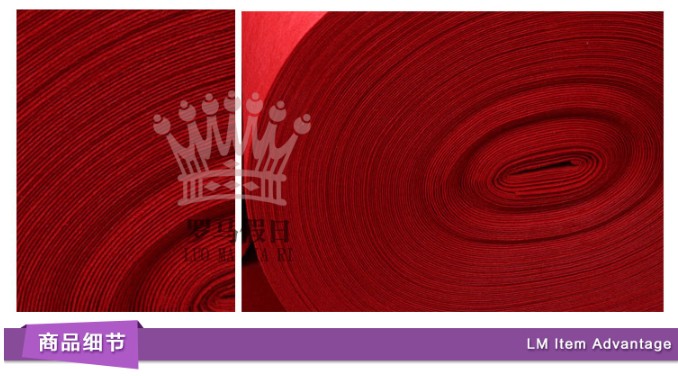 Thảm đỏ một- thời gian lễ kỷ niệm đám cưới đám cưới không trượt chào đón dài hạn mở triển lãm dày thảm đỏ thảm lót
