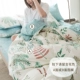 Giường gió Bắc Âu cotton bông đơn 1,5 m 1,8m Simmons nệm trải giường bông trải giường tùy chỉnh ga chun bọc giường spa