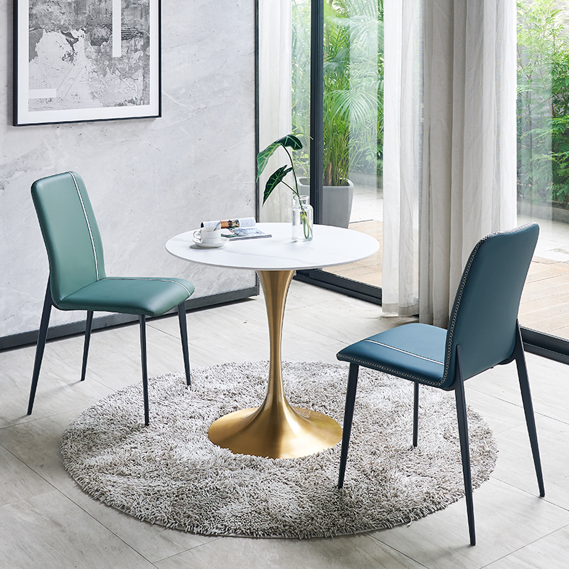 Brief reception in talks for cafeterias table and chairs Combined sample house Show center Guest Office Rest Area Balcony small round table