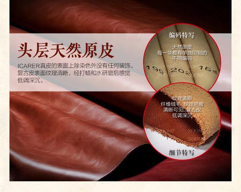 iCarer Curved Edge Vintage Series Side Open Handmade Genuine Cowhide Leather Case Cover for Samsung Galaxy S8 Plus & Galaxy S8