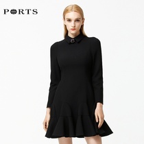 PORTS Po Women Spring Palace Skirt Long Sleeve Dress Dress SV9D025NWQ037