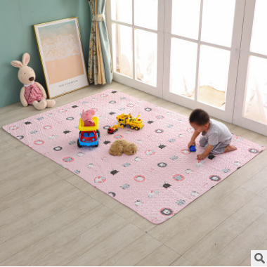 Children crawl cushion Living room Climbing Cushion Tent Ground Mat No Formaldehyde Indoor Home Thickened Cotton Mat Washable Water Washable Water Wash With Water