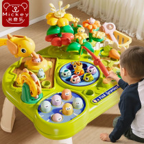 Early education game table infant toy children 1 to 3 years old baby busy educational polyhedral multi-functional learning table