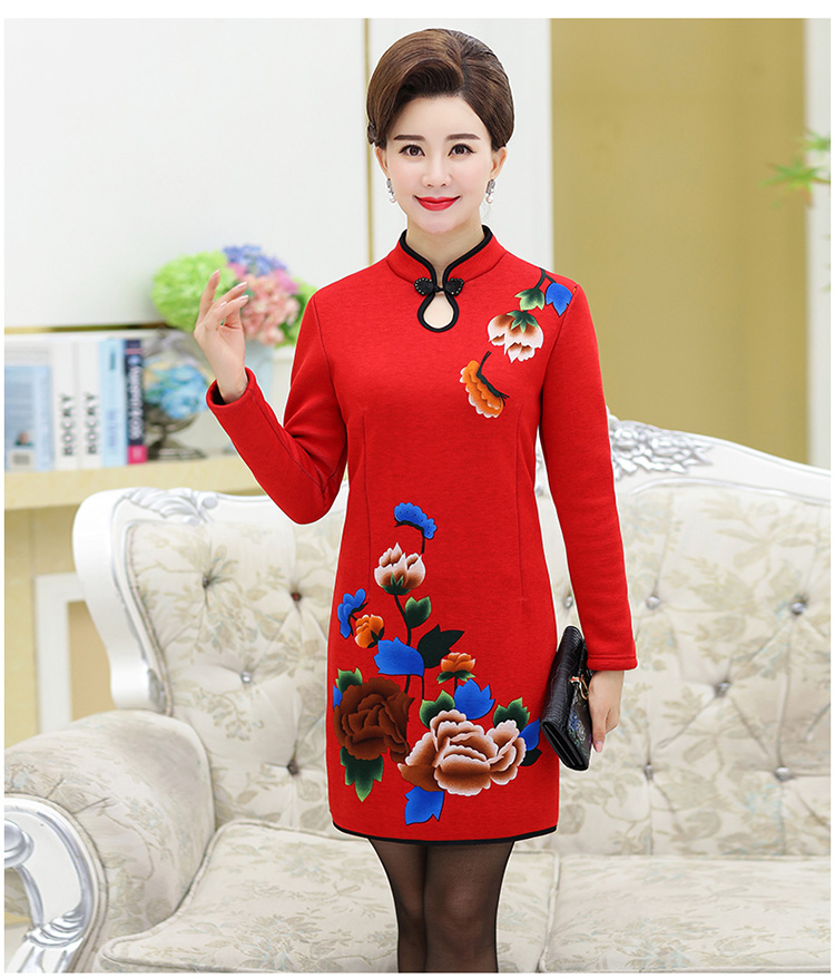 Phụ nữ trung niên cộng với áo sơ mi nhung đáy quần dài trong mùa xuân hè thu đông mới vest nữ trung niên