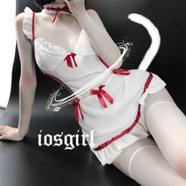 Sexy Sleepwear Dress Overdraft Maid Lace Uniform Extremely Seductive Mood Lingerie Passion Lingerie Passion