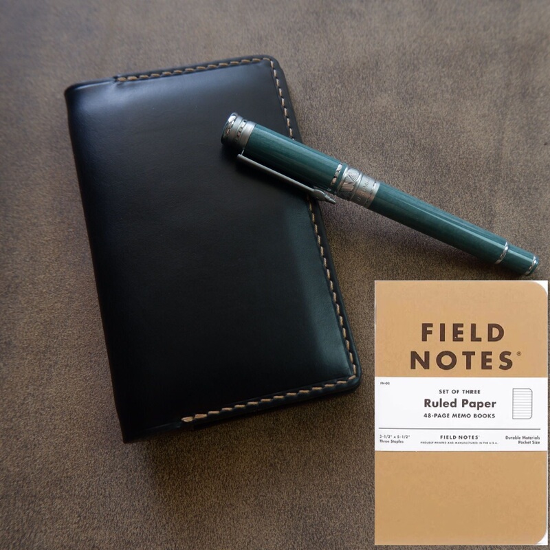 American-Made Notepad, Portable Tn, Field Notes, Journal, Horween Cxl