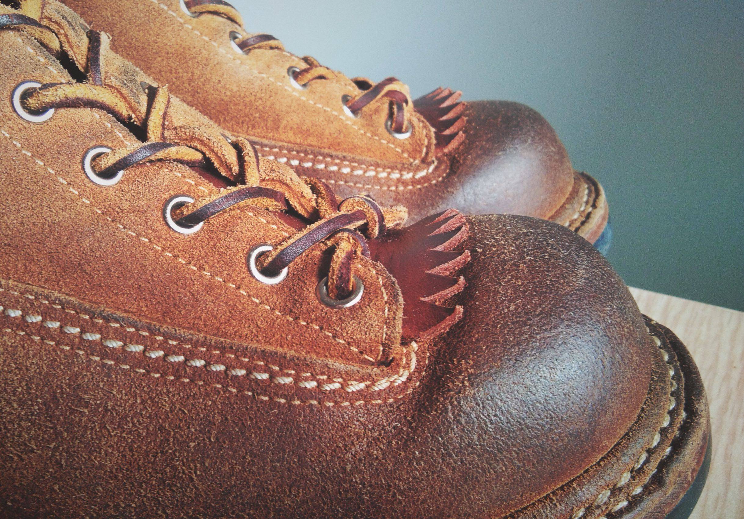 horween Cxl tea core shoes shovel tongue white whites boots wesco tooling boots