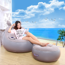 Lazy sofa bed single ChinChin inflatable sofa cartoon adult lunch break chair small cute cartoon bedroom Leisure
