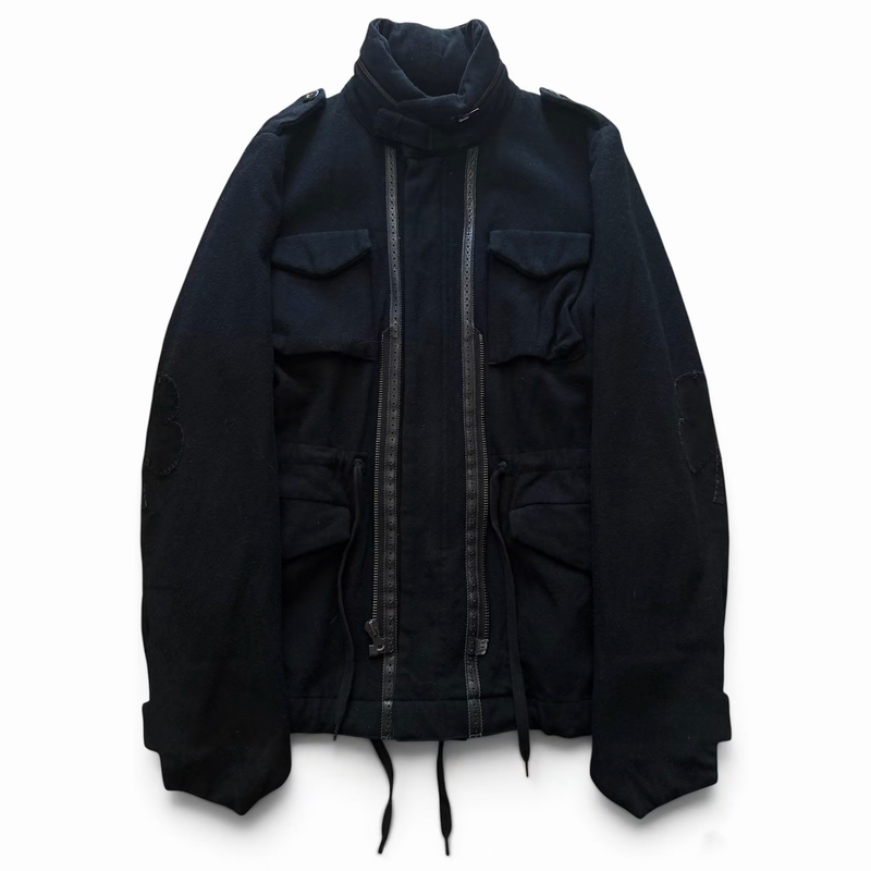 Autonomous Numbernine06Awnoir Cargo Military Parka Jacket