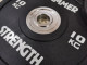 Hummer PU competition barbell plates with large holes