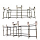 Repforce Combination Squat Rack Cf Rack (201 Stainless Steel Posts)