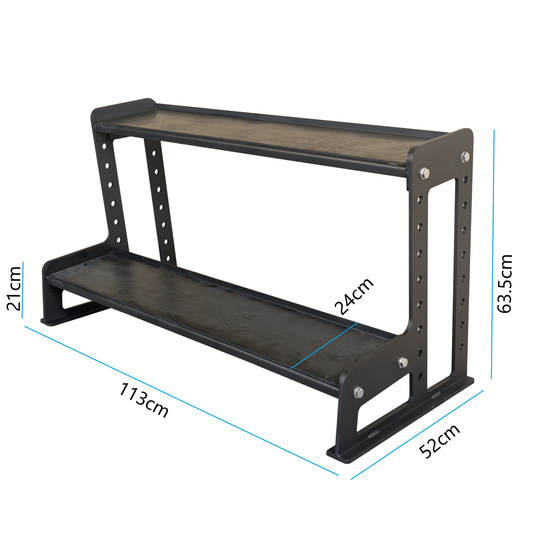 Savage Power Double-Layer Kettlebell Rack