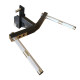 Repporce Frame Accessories Parallel Bar Support Suitable for 75mm Square Tubes