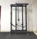 Folding Squat Frame 75mm Square Tube (Rolling Barbell Hook, Traction Strap Protection)
