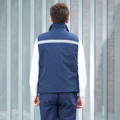 Демисезонный жилет для работы подходит для мужчин и женщин, удерживающая тепло износостойкая стеганая куртка, делается под заказ