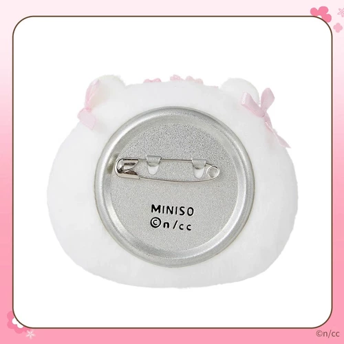 MINISO известный продукт серии Chiikawa, сезон цветения вишни, плюшевый значок, подлинный Xiaoba Usakijiyi