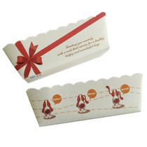 Cake paper cup Disposable Muffin cup Rectangular baking bread carton High temperature paper tray Dessert packaging box