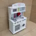 Nhà gỗ Đồ chơi trẻ em mẫu giáo Nhà bếp mô phỏng Nhà bếp Bàn bếp xuất khẩu Châu Âu và Mỹ Nhà bếp trẻ em