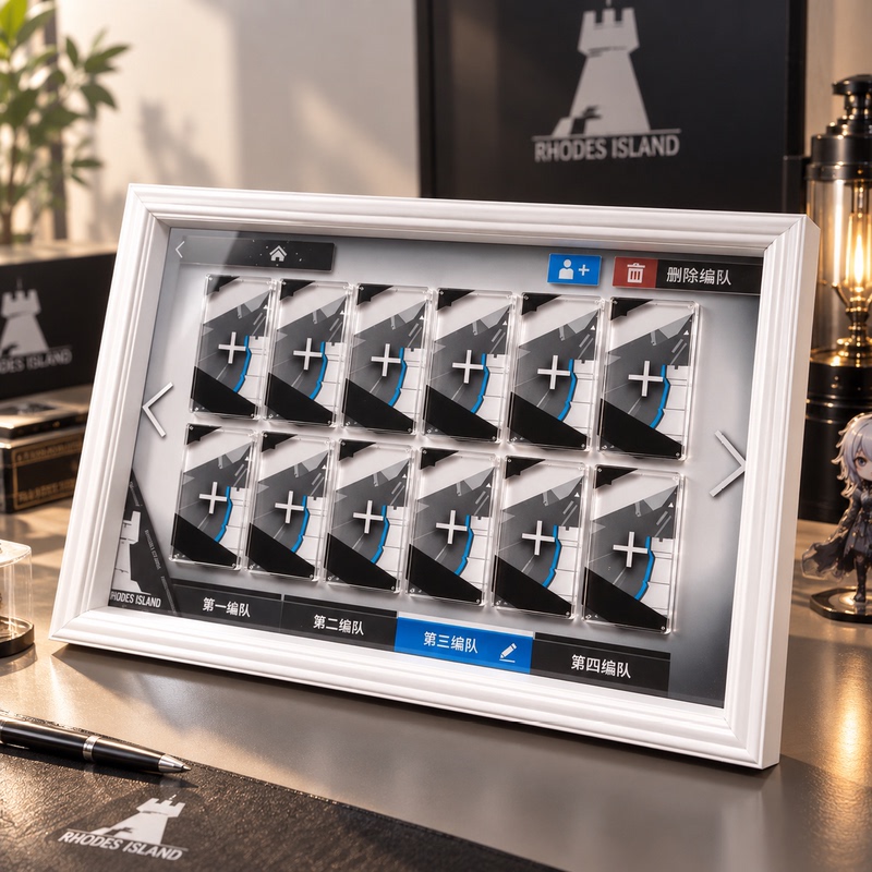 Arknights Pass Exclusive Wooden Photo Frame Acrylic Tempered Glass Pull-Out Wall Hanging Frame Easy Installation Arknights Pass Exclusive Wooden Photo Frame Acrylic Tempered Glass Pull-Out Wall Hanging Frame Easy Installation