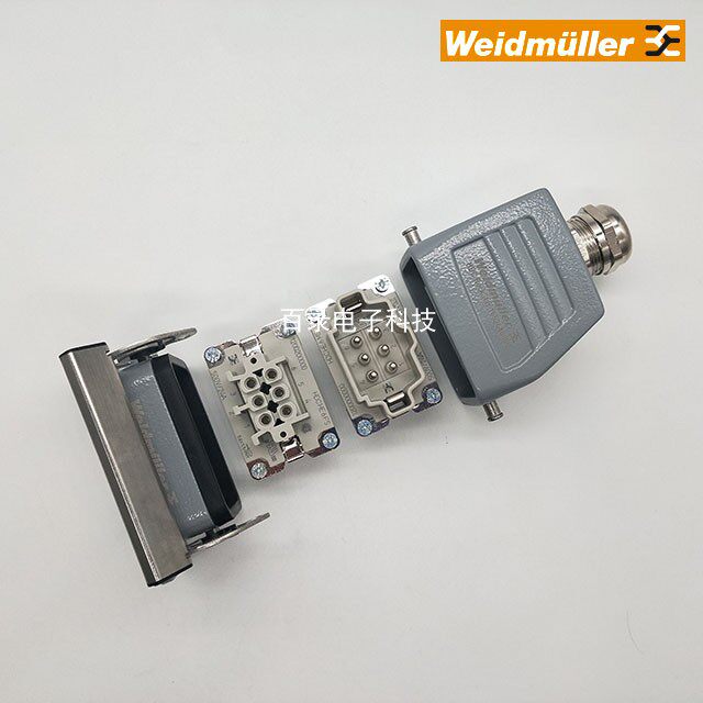 HDC HE 6 M FS 6-pin male and female core full set of heavy duty connectors WEIDMULLER