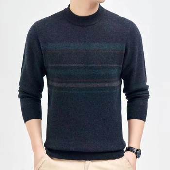 Lejiu loose wool sweater round neck casual dad Lejiu loose wool sweater round neck casual dad
