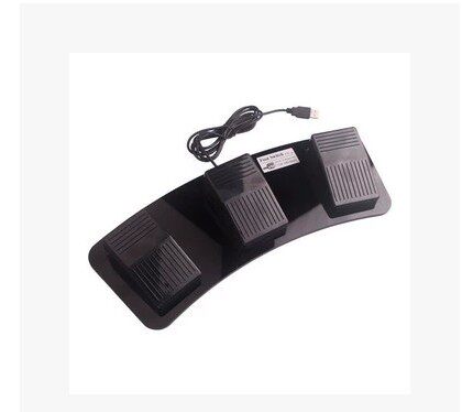 USB 3-bit foot switch 3-bit USB foot key instead of keyboard mouse key foot key game shortcut