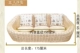 Wicker ghế sofa ghế giải trí phòng khách phòng ngủ ban công phòng khách ghế beanbag mây giản dị ghế kết hợp vận chuyển mục vụ - Ghế sô pha sofa phòng khách nhỏ giá rẻ