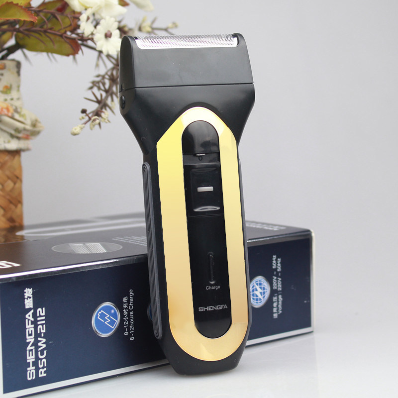 Shengfa 2112 shaved Hub reciprocating strong power big beard special clean shaving to replace the battery more convenient