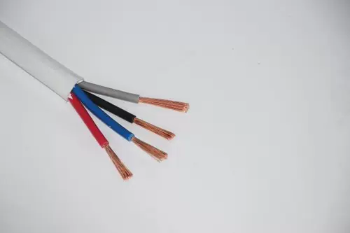 Электрический провод мягкий проволоки RVV2 3 4 5 Core 0,75 1 1,5 2,5 4 6 6 -Square -метро -метро медного кабеля водонепроницаемое на открытом воздухе.