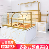 Bakery Bread display cabinet Island Cabinet Cake Model Cabinet Baking shop Rack Side Cabinet Pastry Counter