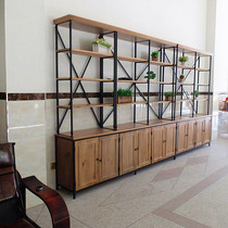 American Comeback Subway Art Bookshelves Racks Hairdressers Barbershop Florist Display Case Kitchen Shelf Storage Rack Storage