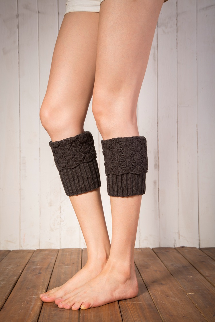 Quần legging, tất nữ đan, giày người lớn ấm áp, bộ chân, lật, mắt cá chân, qua đầu gối, mắt cá chân, một đống mùa thu đông tất trắng cao cổ
