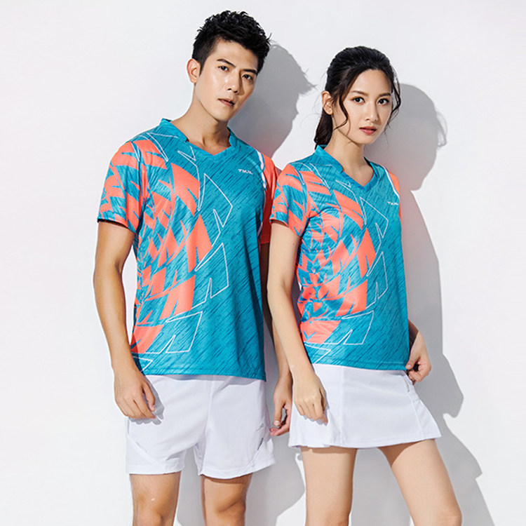 Women's culottes badminton clothing suit quick-drying breathable badminton clothing training competition clothing men's custom volleyball clothing billing