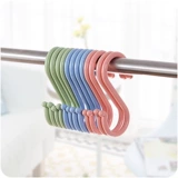 Пластиковый крюк Creative Multi -Spurpose S -обработка крючков вешалки крюк крюк крюк для ванной комнаты ванная комната бесплатно гвоздь мини -мини -мини -
