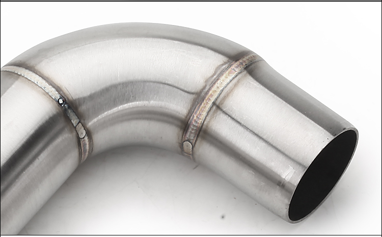 Xe máy sửa đổi Benelli cơn bão 302 sửa đổi ống xả Huanglong 302 đầu máy ống xả phụ kiện phần giữa - Ống xả xe máy bo xe may