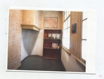 Netherlands blank old postcard anne frank anne diary author house where he hid