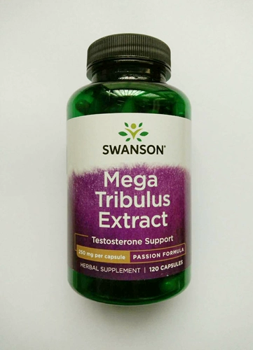 Продвигайте тестостерон. Оригинальные американские капсулы SWANSON Tribulus Terrestris Essence Capsules 250 мг*120 капсул. Прямая доставка из США.