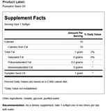 Специальное предложение!Американские оригинальные мягкие капсулы с натуральным маслом семян тыквы 1000 мг * 100 капсул
