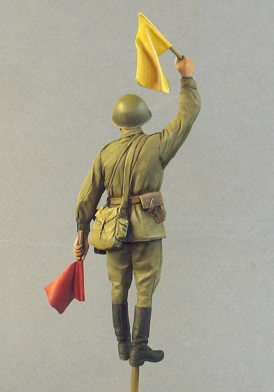 1/35 Lính nhựa Thế chiến II Pháo binh năm người gói GK mẫu trắng tay chiến tranh quân sự năng động 33 - Capsule Đồ chơi / Búp bê / BJD / Đồ chơi binh sĩ mô hình chibi giá rẻ
