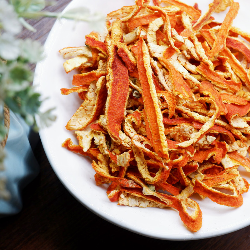 Dried orange peel silk dried goods dried orange peel 50 gr dried orange peel non orange peel bulk bubble water bacon tea