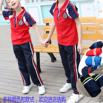 Primary school uniforms straight cylinder pants high junior high school students two-way bar spring and summer loose long pants male and female children sports big code