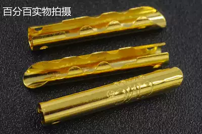 CMC pure copper gold-plated banana head copper piece 4MM horn audio connector