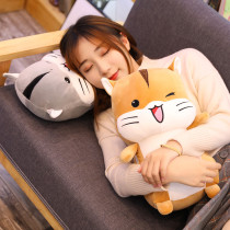 Cute Hamster plush toy Hand warmer cover pillow doll Ragdoll doll bed sleeping Ragdoll girl gift